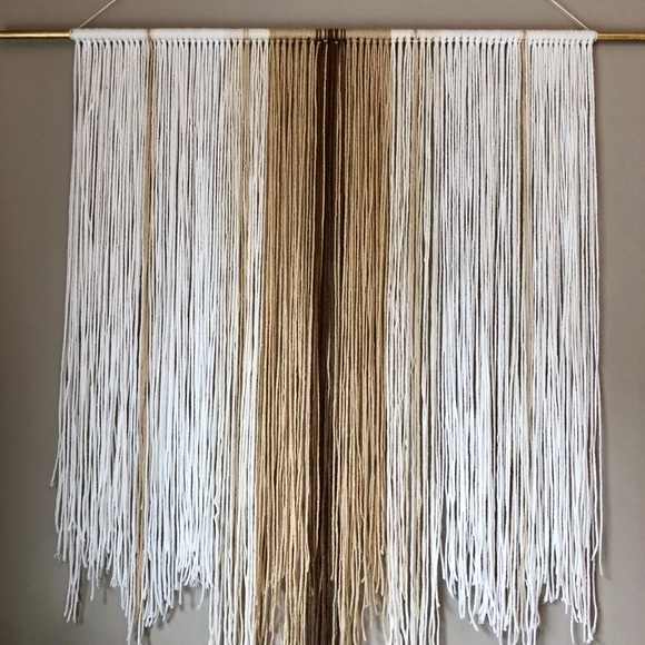 Navajo - Large 36”x48” Yarn Wall Hanging Bohemian - Picture 7 of 7